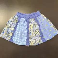 花柄フリルスカート 90　ラグマート