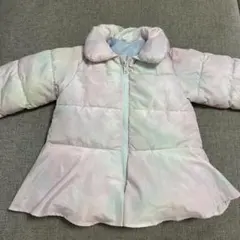 西松屋 中綿コート 100cm タイダイ柄