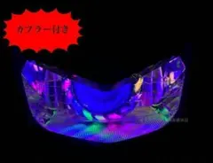 アドレスv125S 紫青 イカリングヘッドライト！　完全取り付けサポート付き！ アドレスv125S 紫青 イカリングヘッドライト！ 完全取り付けサポート