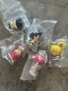 ハンターハンターカプセルラバーマスコット 5種セット