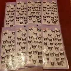 【在庫処分】クロミ　同シール 8枚セット　硬いシール