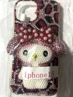 マイメロディ　iPhoneケース　スマホケースiPhone15 デコ　サンリオのサムネイル