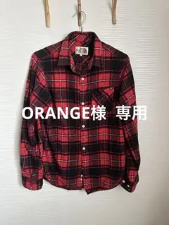 THE NORTH FACE 長袖シャツ レッド・ブラックチェック【値下げ】