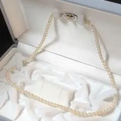 あこや✨テリ◎ 4-4.5ミリ ベビーパール ネックレス 干渉色 真珠