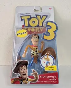 トイ・ストーリー3　スーパースプリント　ウッディ　アクション フィギュア
