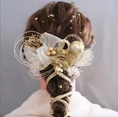 成人式髪飾り　紫陽花髪飾り　11点セット