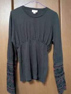 DIESEL 長袖カットソー 刺繍デザイン Mサイズのサムネイル