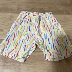 moujonjon カラフル柄 ハーフパンツ