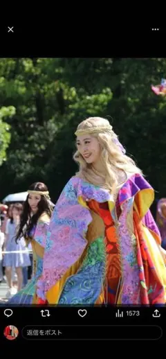 ディズニー ハーモニーインカラー メリダ 衣装 参考画像のサムネイル