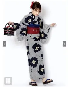 GRL グレイル レディース 浴衣 花柄 帯下駄別売りのサムネイル