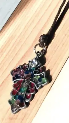 クロスチョーカー　ハンドメイド