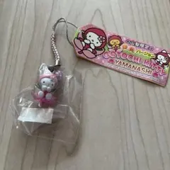 レア希少 ご当地キティ 根付け 山梨県限定 白桃 カット モモ ストラップ メルカリ