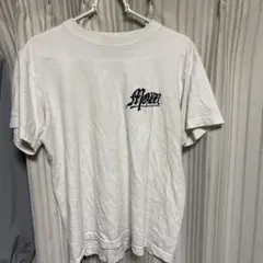ホワイト Tシャツ ロゴ入り 半袖