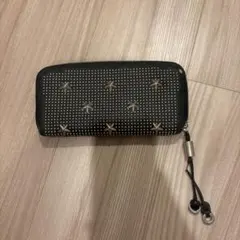 JIMMY CHOO スタースタッズ ブラック長財布のサムネイル