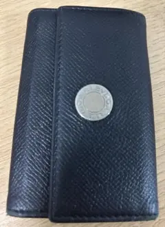 BVLGARI レザーキーケース ブラック 箱付き - メルカリ