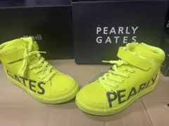 未使用PEARLY GATES オレンジ ハイカットシューズ23cm - メルカリ