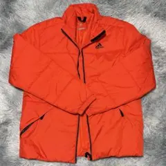 adidas 中綿ジャケット/ブルゾン/M/ポリエステル/オレンジ/DZ1401