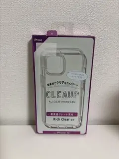 iPhone 13 ハイブリッドケース クリア