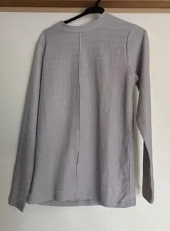 ワールド社　DRESKIP グレー　長袖カットソー　sizeM