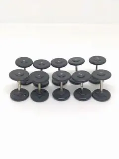カプセルプラレール　金属シャフト　タイヤセット