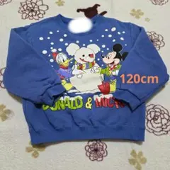 DIA CLUB ドナルドダック ミッキー トレーナー 120cm