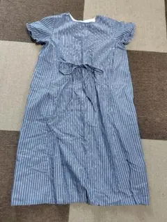 【7月12日削除】無印良品 マタニティワンピース 授乳服のサムネイル