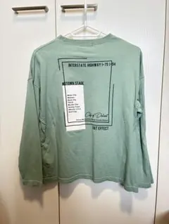 RAT EFFECT 長袖Tシャツ デトロイトプリント