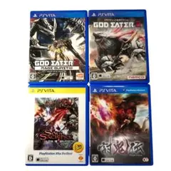 【中古】PSVita ソフト 4本セット まとめ売り