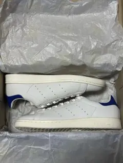 adidas アディダス スタンスミス　白×ブルー　26cm
