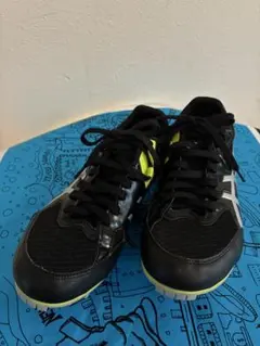 陸上競技用スパイク　25.5cm ブラック アシックス エフォート