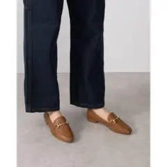 DIANA ビットローファー （ブラウンカタオシ）　23センチ　ブラウン