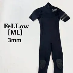 【極美品】FELLOW ウェットスーツ 3mm シーガル MLサイズ サーフィンのサムネイル