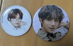 TXT ボムギュ 缶バッチ Cafe カフェ