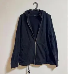 DKNY ブラック メンズ フルジップパーカー Lのサムネイル
