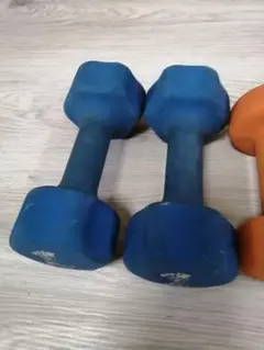 5kg 青カラーダンベル2個セット