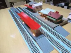 待避線のある駅　（HOゲージストラクチャー）(金属製他 / エンドウ製他）のサムネイル