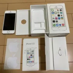 Apple iPhone 5s シルバー 本体 au端末
