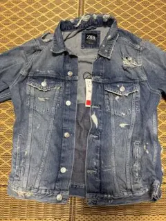 ZARA デニムジャケット ダメージ加工