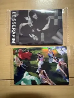 LE SSERAFIM CRAZY タレントカード 2枚セット