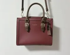 &chouette ベルトデザインスクエアバッグ