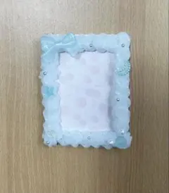 硬質トレカケース ホイップデコ 水色