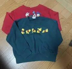 ブリーズディズニートレーナー 3枚セット 110cm