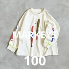 【MARKEYS】ソデリブビッグロンT 【HOGAN RANCH WEAR】