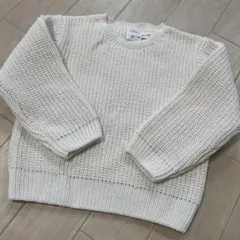 ZARA キッズ ローゲージニット セーター 110cm