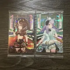 ウマ娘ウエハース　キャラクターカード（勝負服） 2枚セット