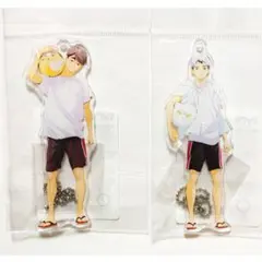 宮治 北信介 ハイキュー カラービーチ アクリルキーホルダー アクキー ロフト