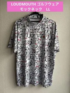 LOUDMLOUTH｜ラウドマウス ゴルフ モックネックシャツ LL 新品タグ付