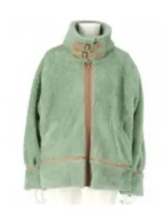 着用回数2回☆ ボアフライトジャケット　ミントグリーン