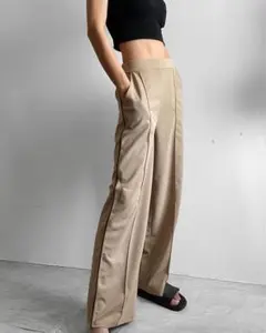 サイドライン ワイドスラックス