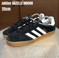 adidas GAZELLE INDOOR 25cm ブラック ガゼル インドア